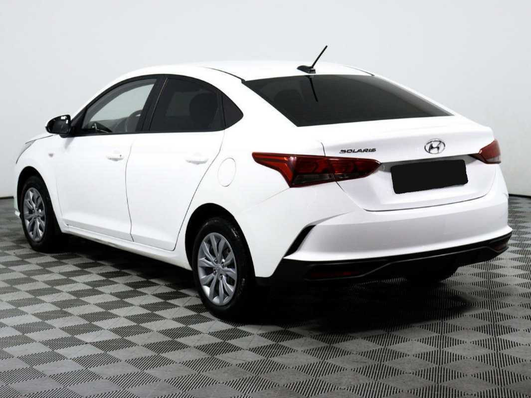 Hyundai Solaris с пробегом — 2021 год. Фото: #6