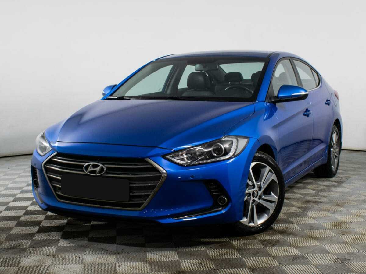 Hyundai Elantra с пробегом — 2016 год. Посмотреть фото