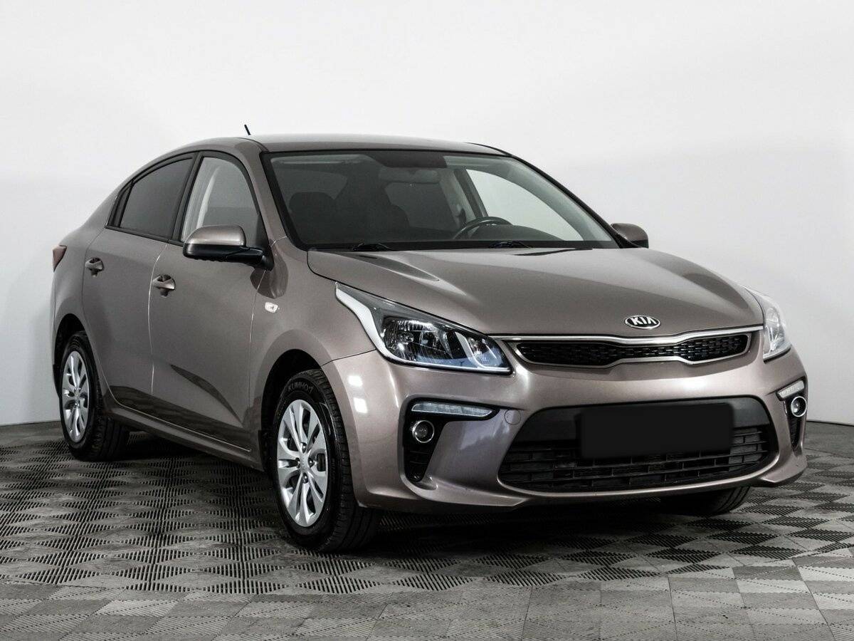 Kia Rio с пробегом — 2018 год. Фото: #2