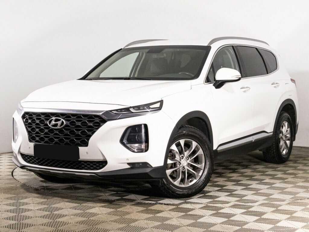 Hyundai Santa Fe с пробегом — 2019 год. Посмотреть фото