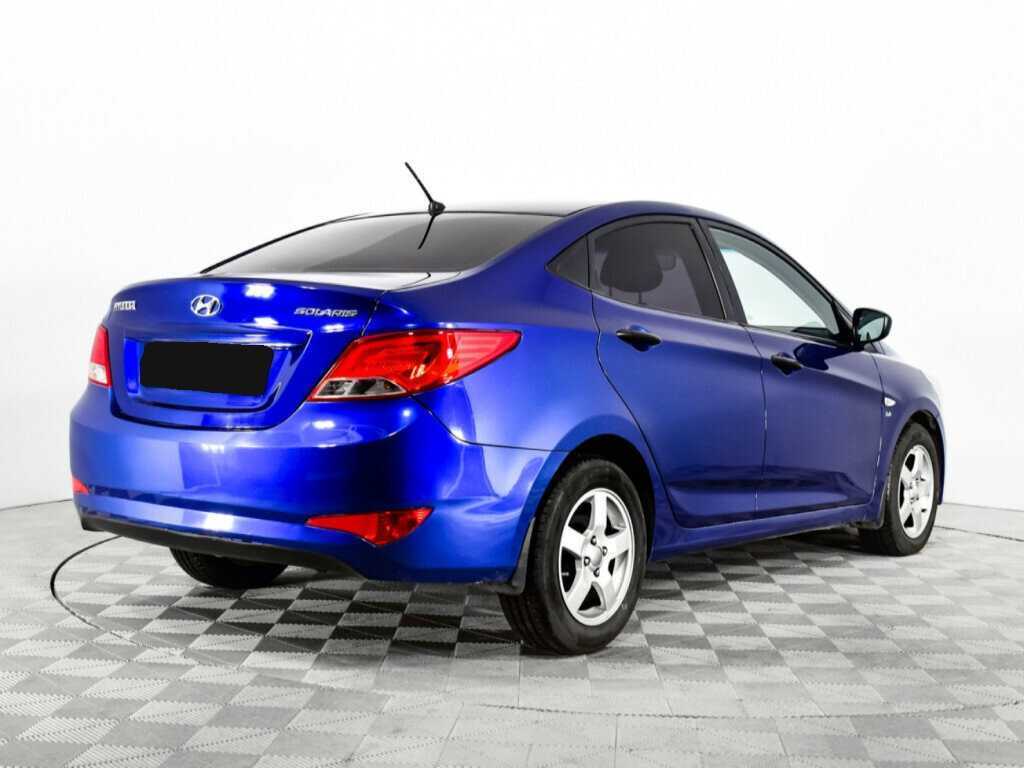 Hyundai Solaris с пробегом — 2015 год. Фото: #4