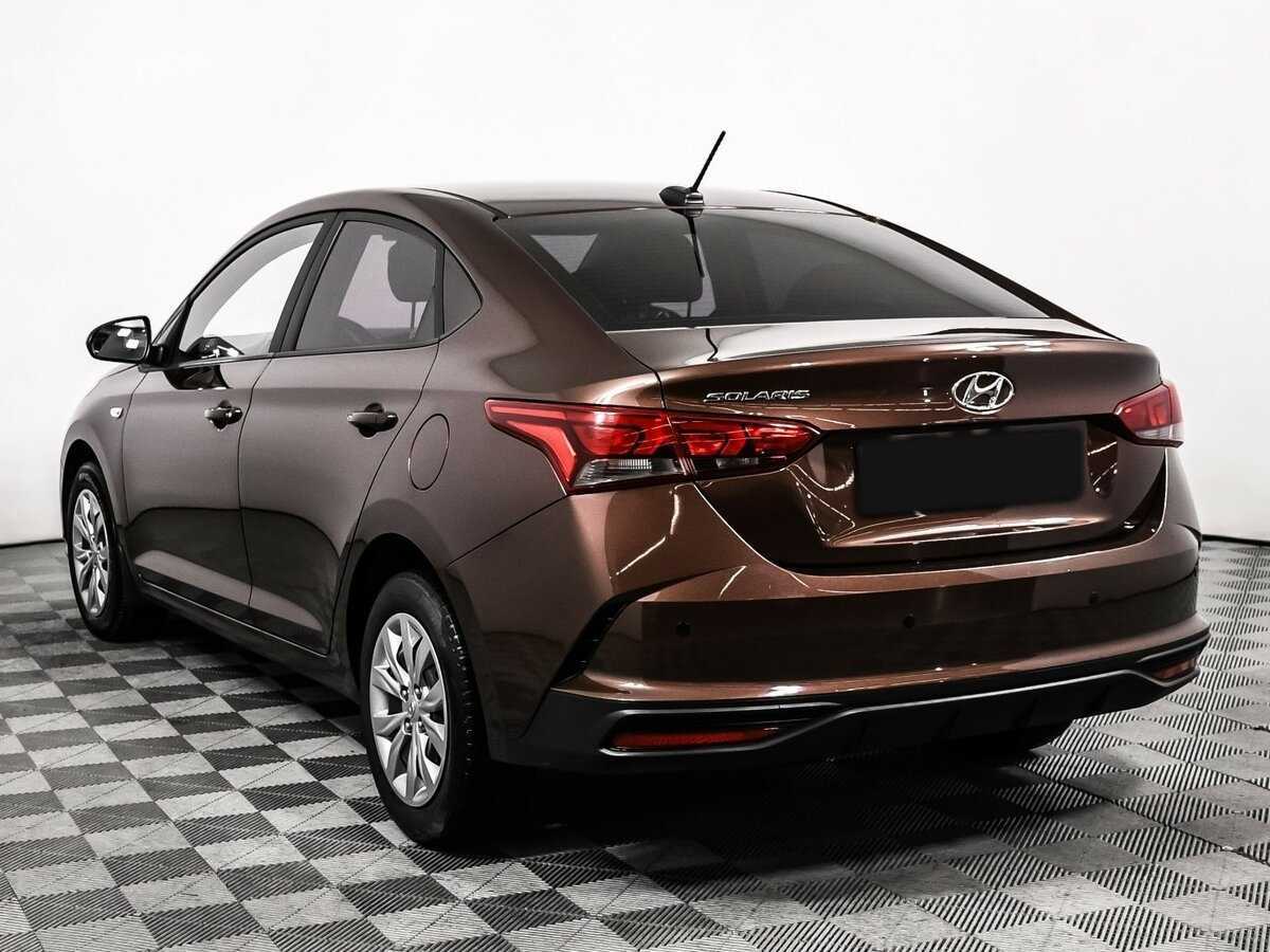 Hyundai Solaris с пробегом — 2021 год. Фото: #6