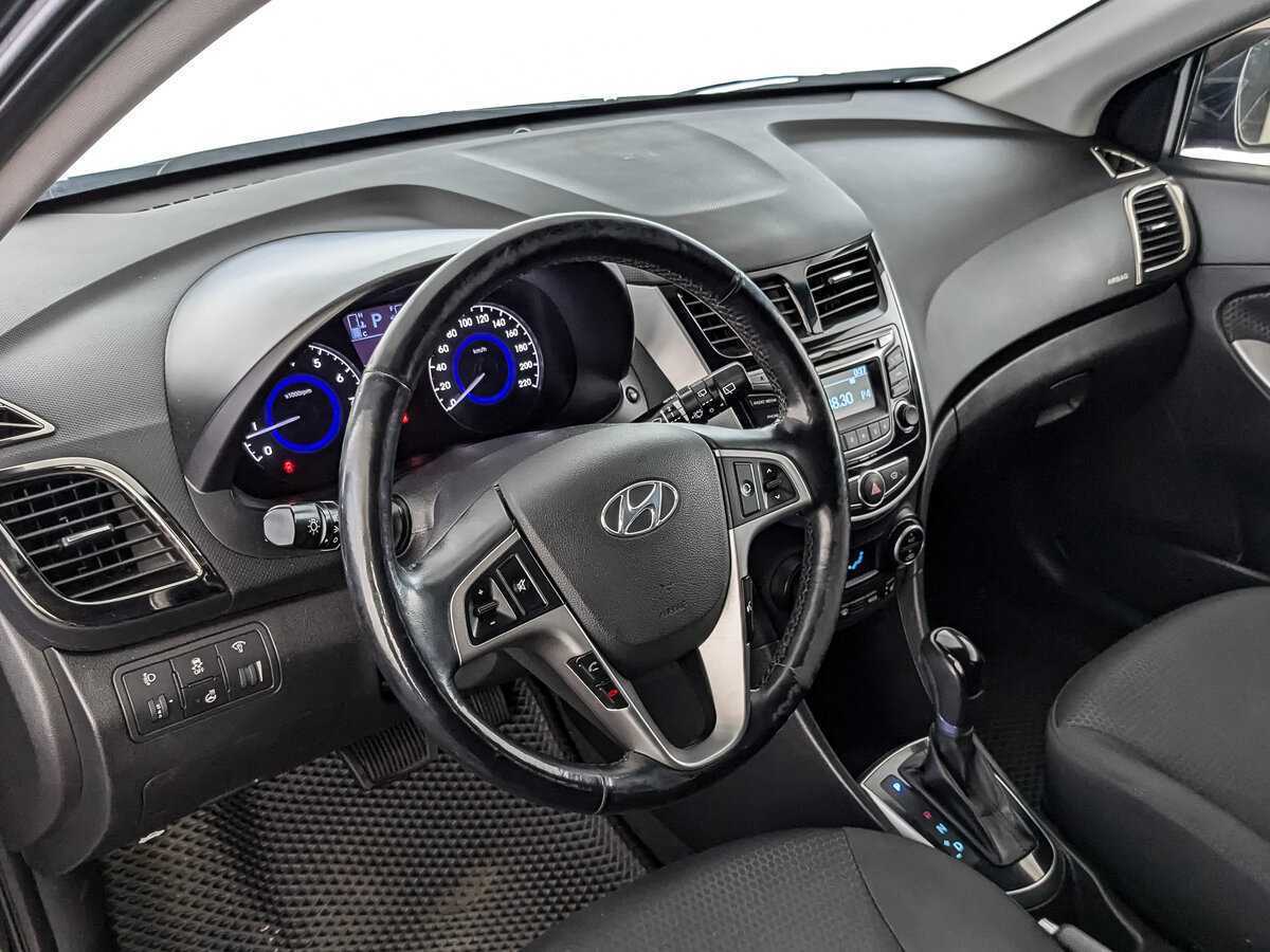 Hyundai Solaris с пробегом — 2015 год. Фото: #10