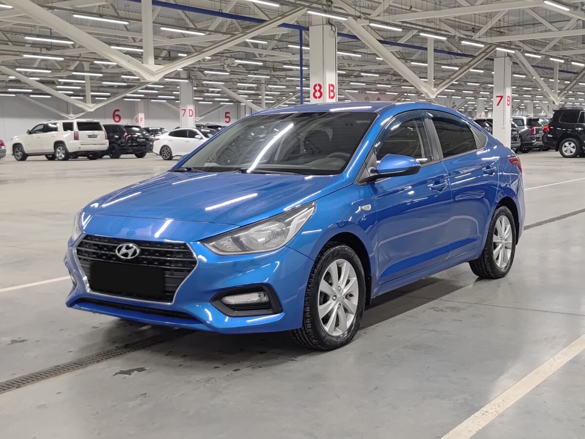Hyundai Solaris с пробегом — 2017 год. Посмотреть фото