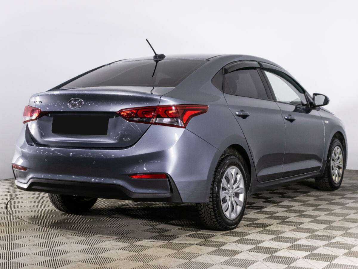 Hyundai Solaris с пробегом — 2020 год. Фото: #4