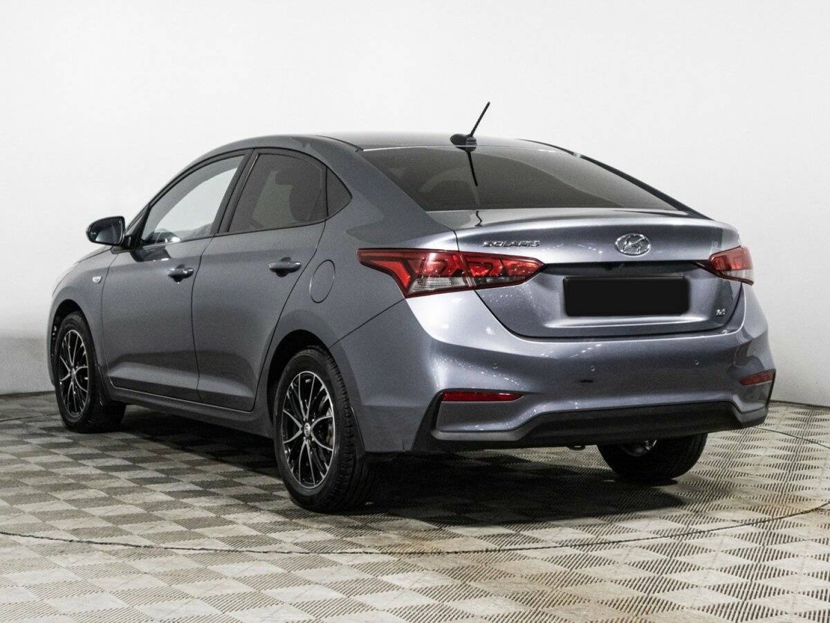 Hyundai Solaris с пробегом — 2018 год. Фото: #6