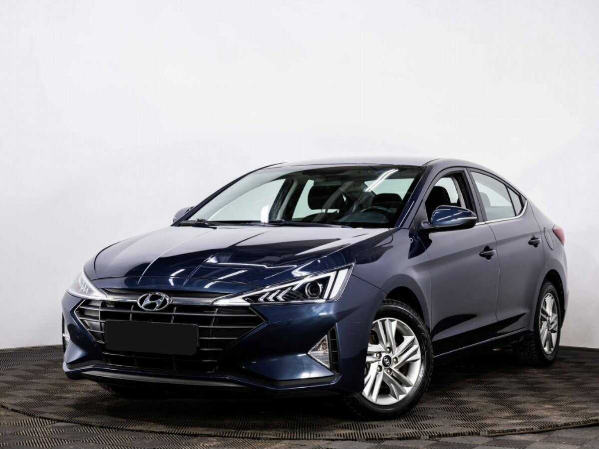Hyundai Elantra с пробегом — 2020 год. Посмотреть фото