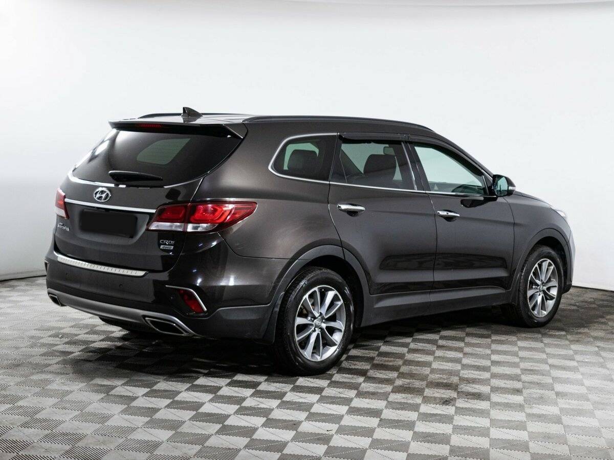 Hyundai Santa Fe с пробегом — 2017 год. Фото: #4