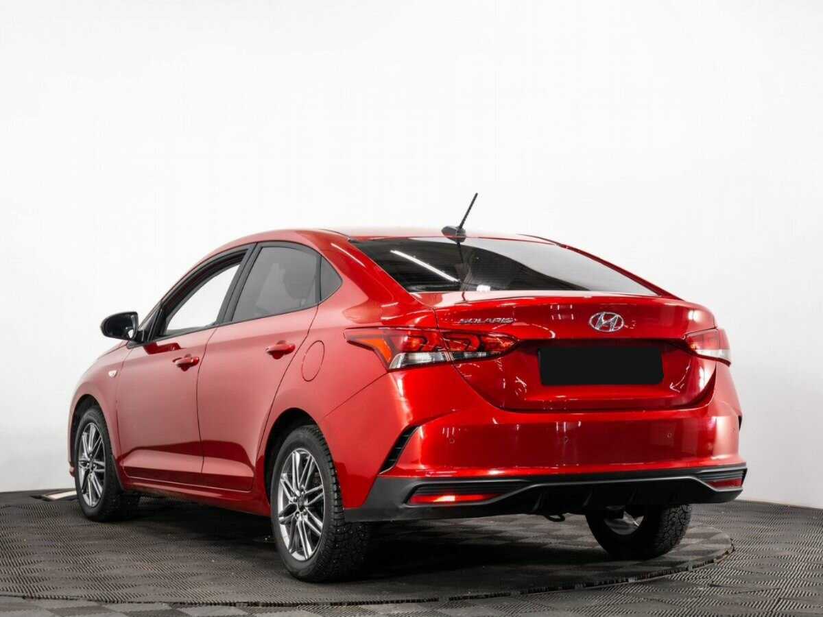 Hyundai Solaris с пробегом — 2021 год. Фото: #4