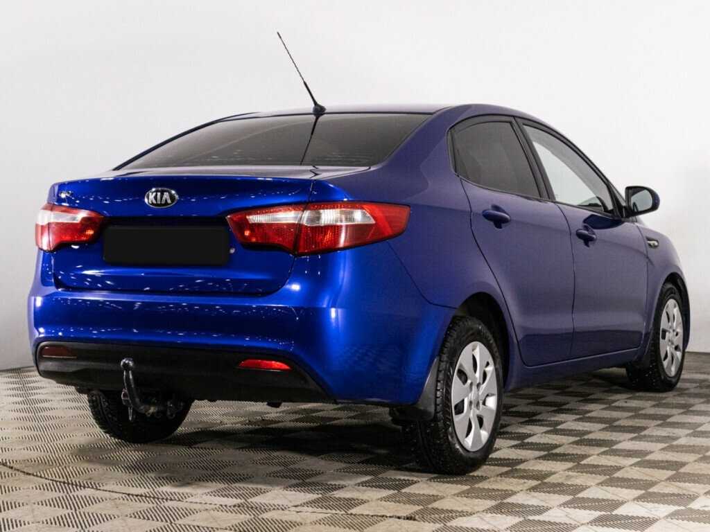 Kia Rio с пробегом — 2013 год. Фото: #4