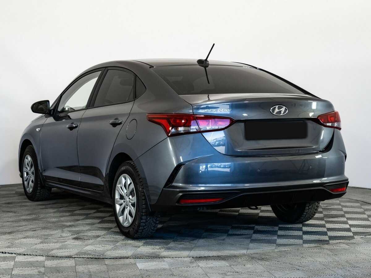 Hyundai Solaris с пробегом — 2022 год. Фото: #5