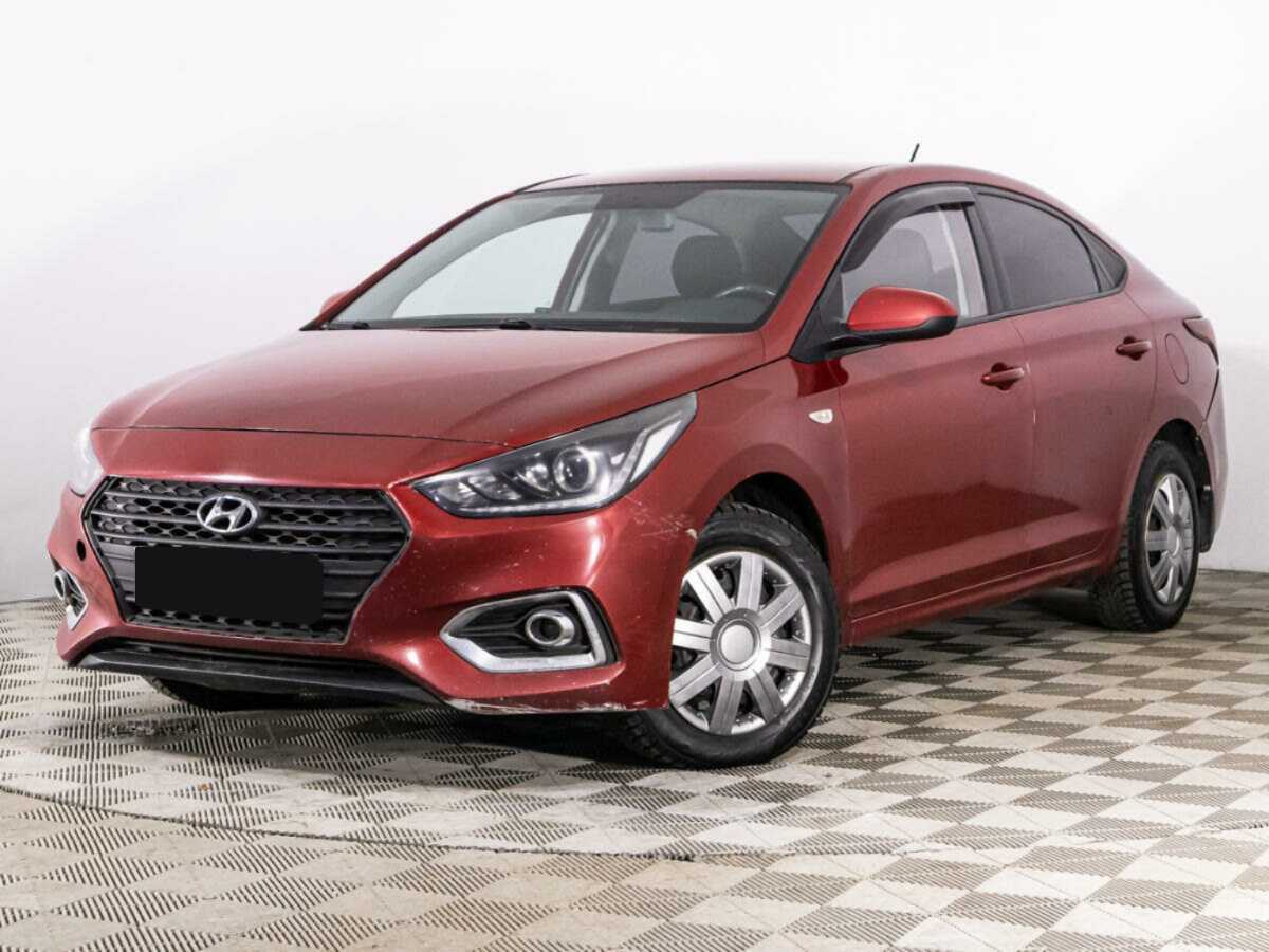Hyundai Solaris с пробегом — 2018 год. Посмотреть фото