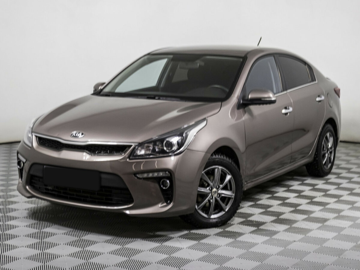 Kia Rio с пробегом — 2019 год. Посмотреть фото