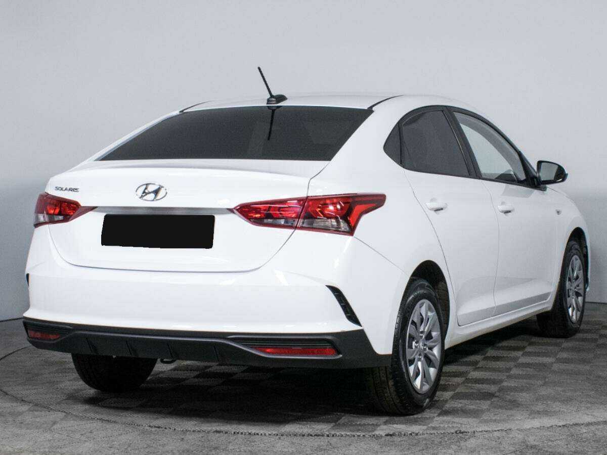 Hyundai Solaris с пробегом — 2021 год. Фото: #4