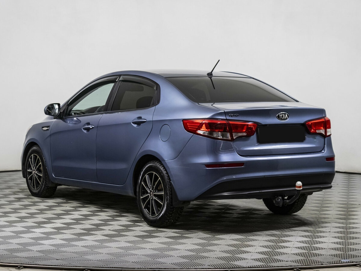 Kia Rio с пробегом — 2016 год. Фото: #6