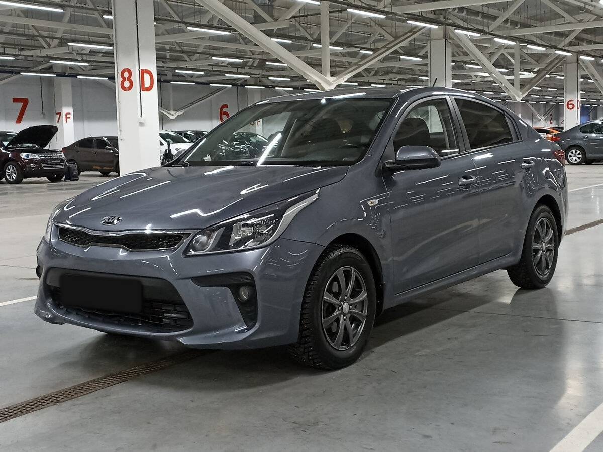 Kia Rio с пробегом — 2018 год. Фото: #0