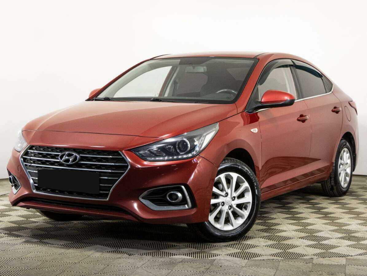 Hyundai Solaris с пробегом — 2018 год. Посмотреть фото