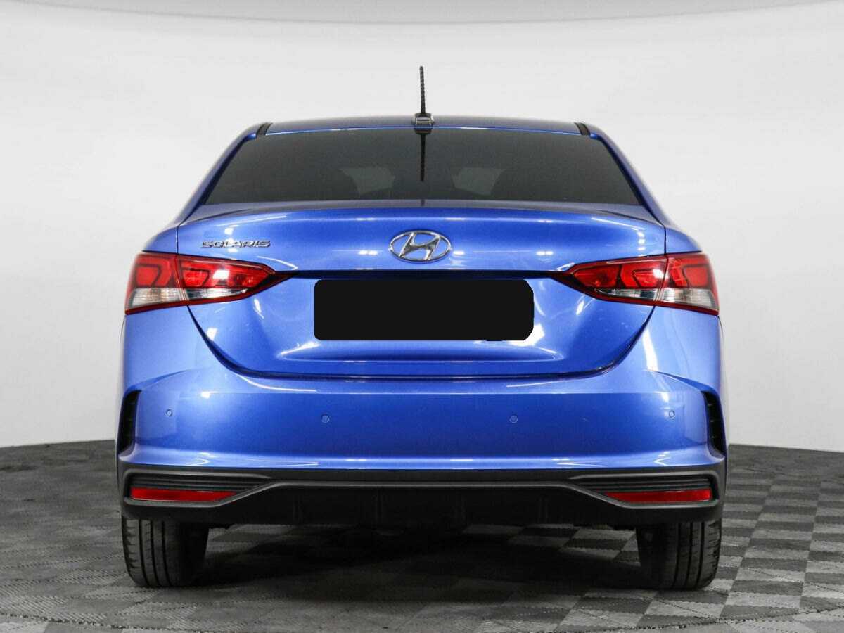 Hyundai Solaris с пробегом — 2021 год. Фото: #5