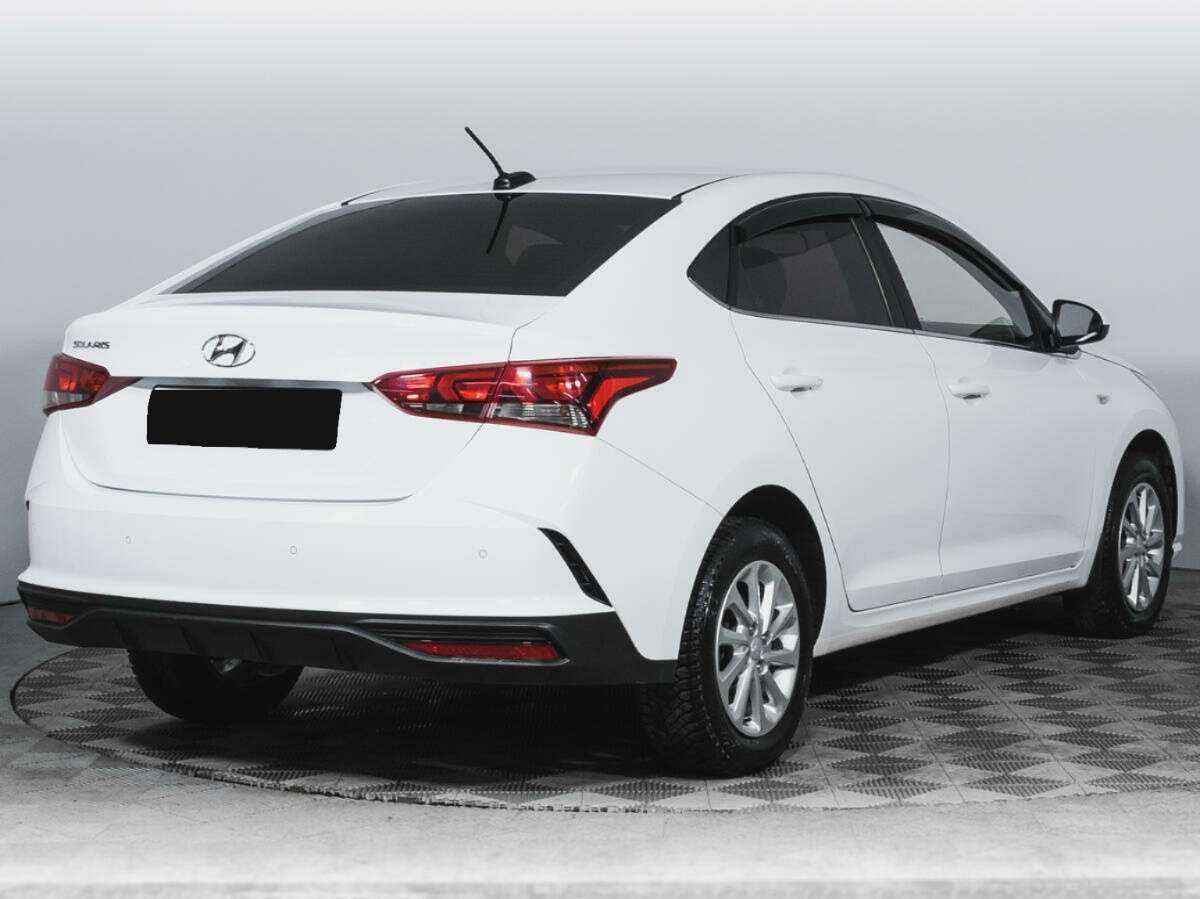 Hyundai Solaris с пробегом — 2021 год. Фото: #4