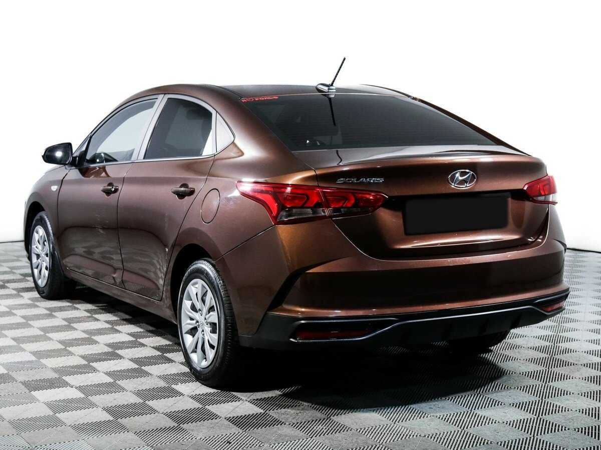 Hyundai Solaris с пробегом — 2021 год. Фото: #6