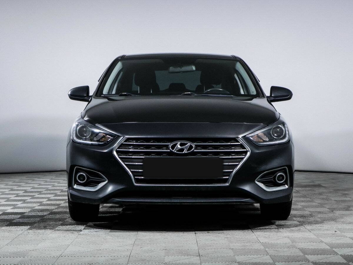 Hyundai Solaris с пробегом — 2018 год. Фото: #1
