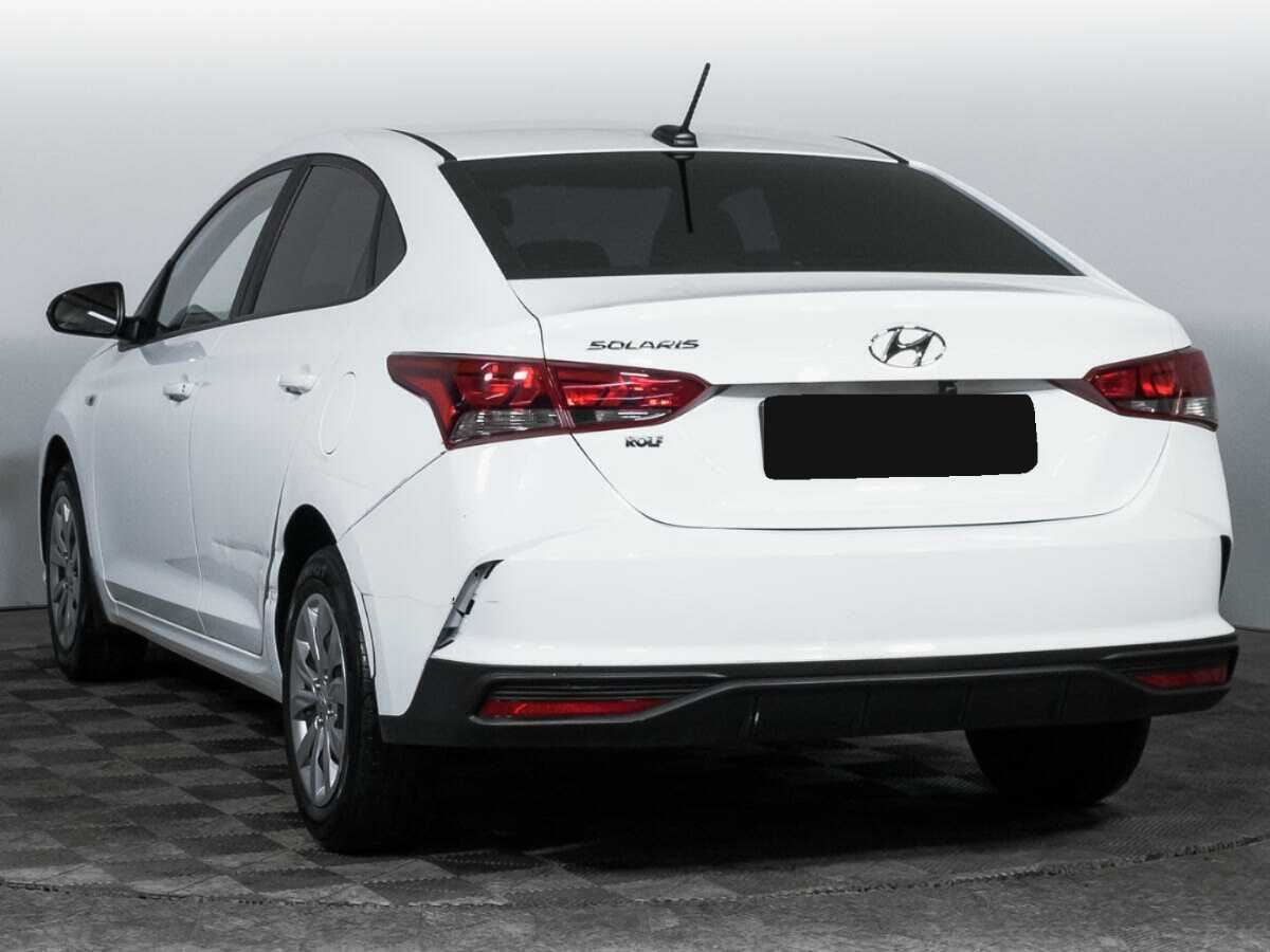 Hyundai Solaris с пробегом — 2020 год. Фото: #6