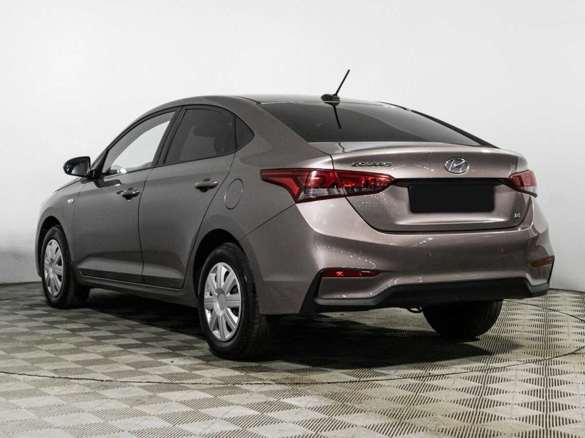Hyundai Solaris с пробегом — 2019 год. Фото: #6