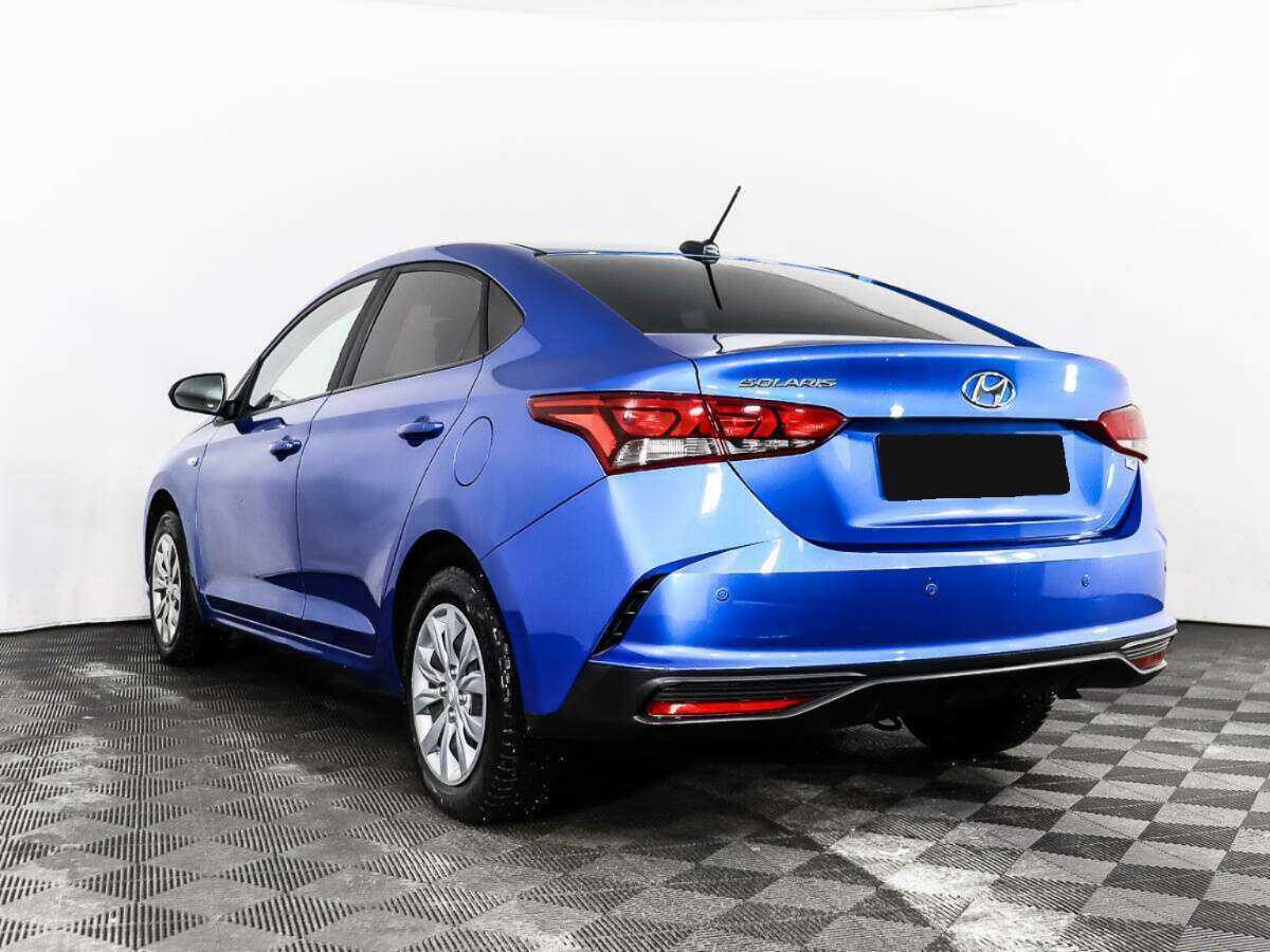 Hyundai Solaris с пробегом — 2020 год. Фото: #6