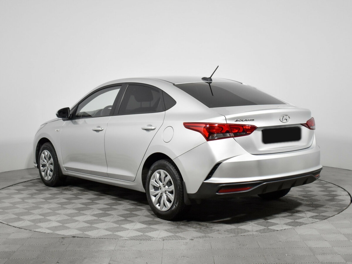 Hyundai Solaris с пробегом — 2020 год. Фото: #6