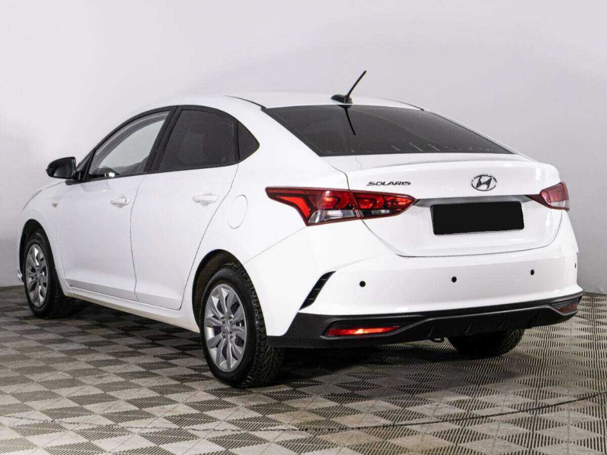 Hyundai Solaris с пробегом — 2020 год. Фото: #6