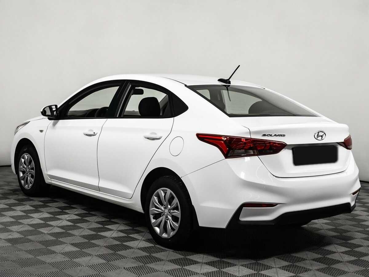 Hyundai Solaris с пробегом — 2018 год. Фото: #6