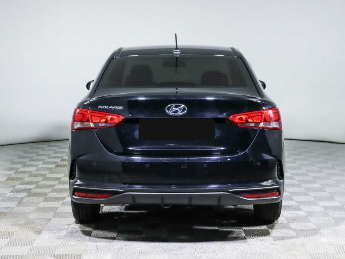 Hyundai Solaris с пробегом — 2021 год. Фото: #4