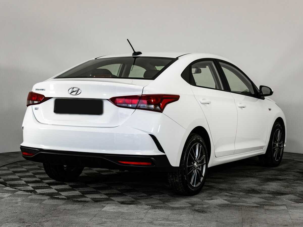 Hyundai Solaris с пробегом — 2021 год. Фото: #3