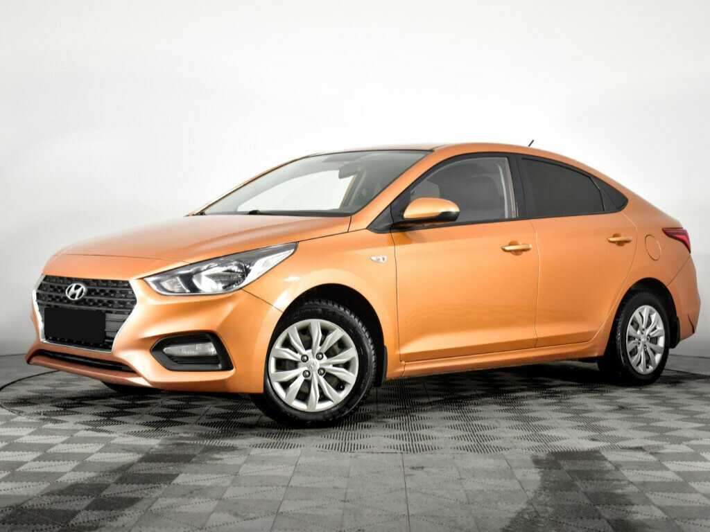 Hyundai Solaris с пробегом — 2017 год. Посмотреть фото