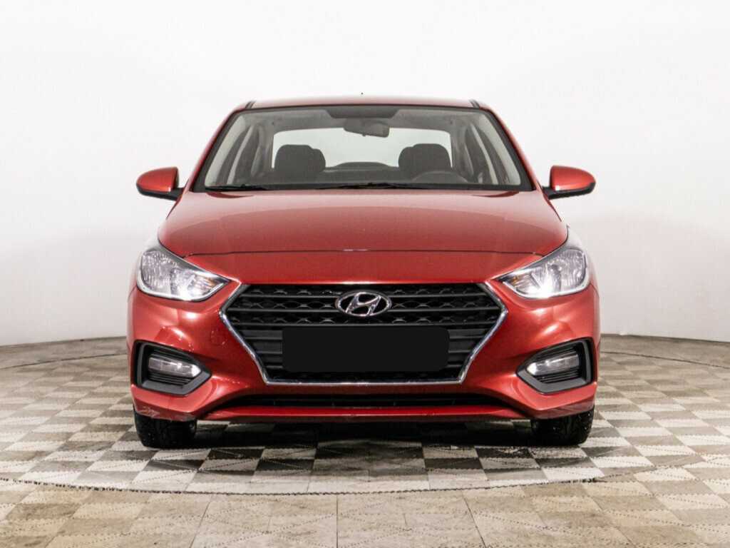 Hyundai Solaris с пробегом — 2019 год. Фото: #1