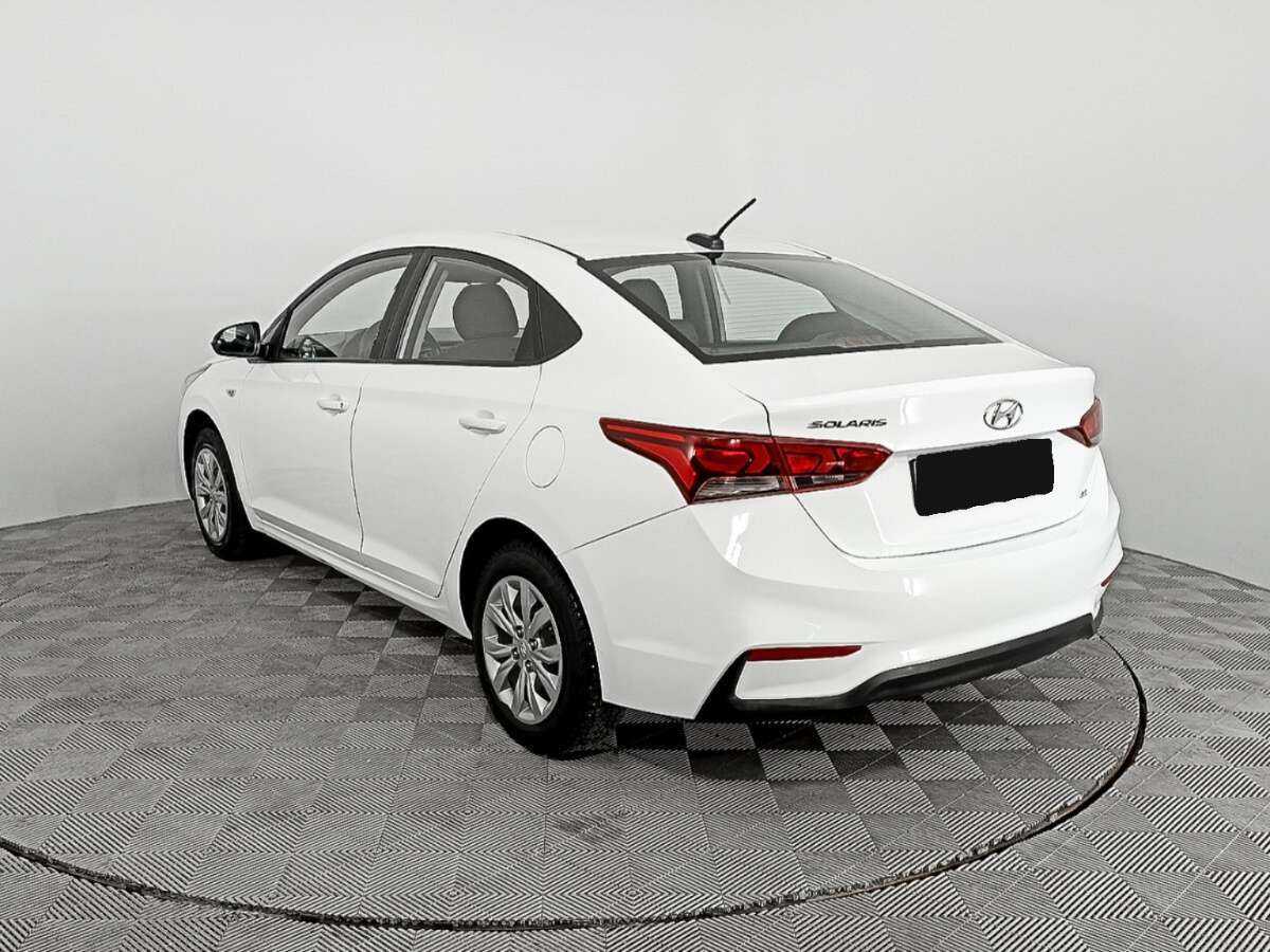 Hyundai Solaris с пробегом — 2019 год. Фото: #6