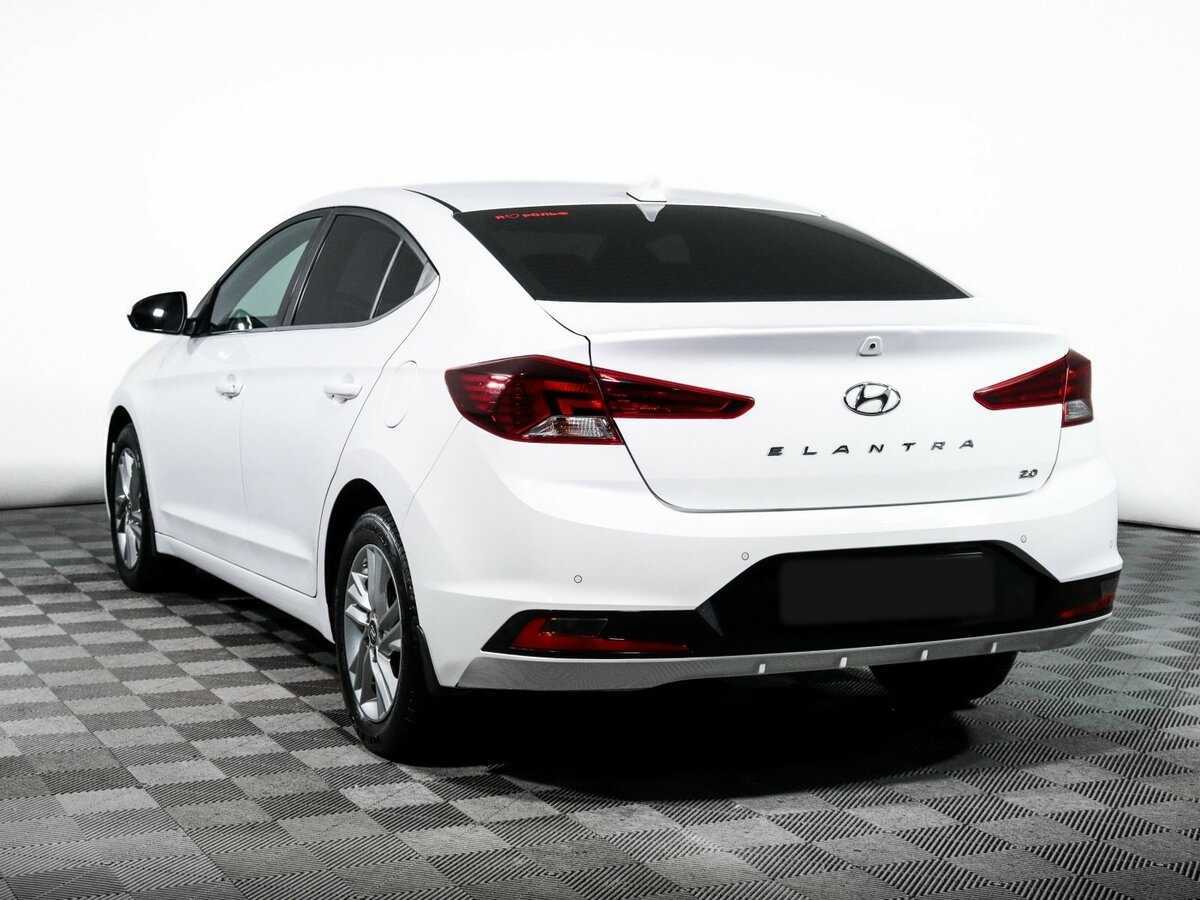 Hyundai Elantra с пробегом — 2020 год. Фото: #6