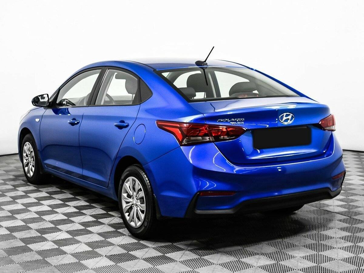 Hyundai Solaris с пробегом — 2018 год. Фото: #6