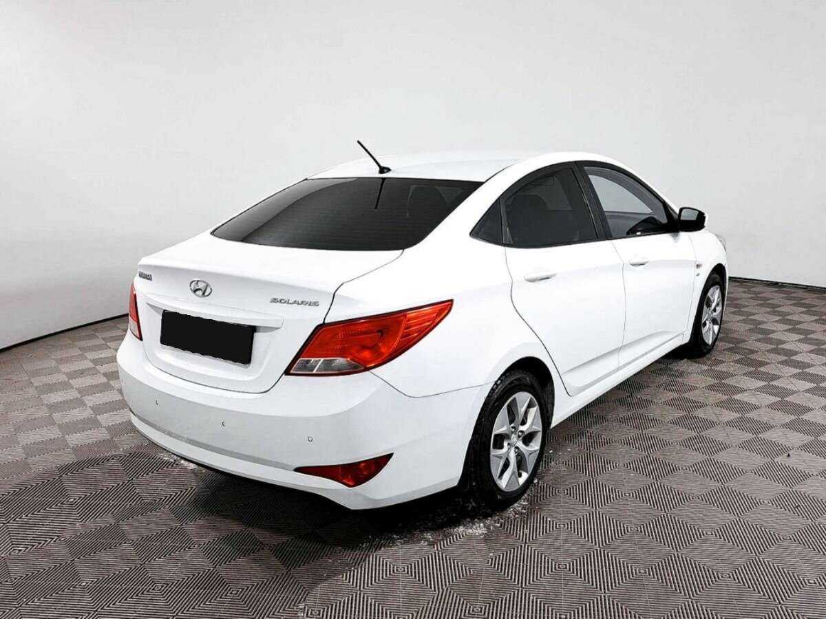 Hyundai Solaris с пробегом — 2015 год. Фото: #3