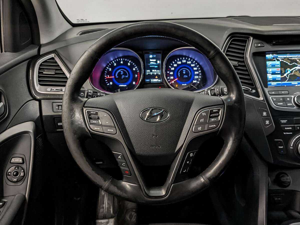 Hyundai Santa Fe с пробегом — 2015 год. Фото: #16