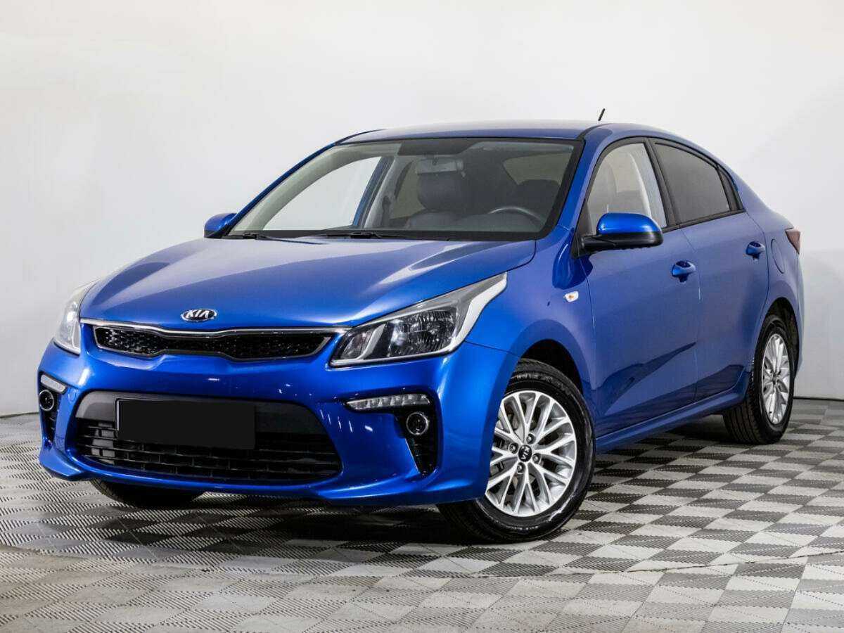 Kia Rio с пробегом — 2019 год. Посмотреть фото