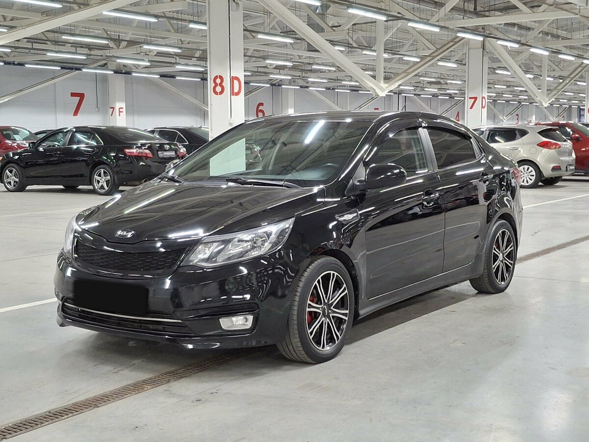 Kia Rio с пробегом — 2016 год. Посмотреть фото