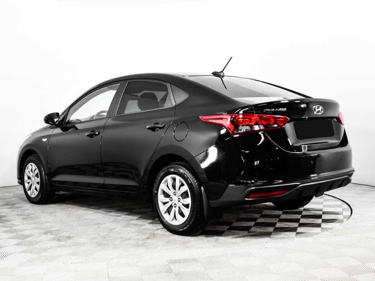 Hyundai Solaris с пробегом — 2022 год. Фото: #6