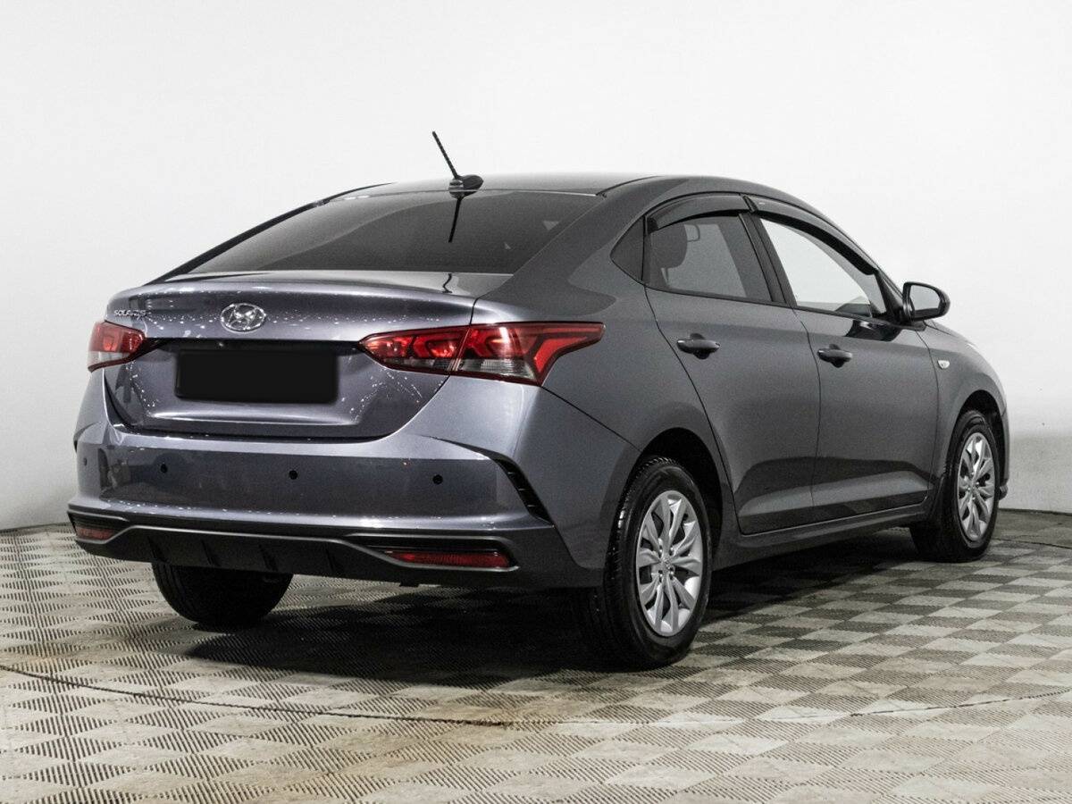 Hyundai Solaris с пробегом — 2021 год. Фото: #4