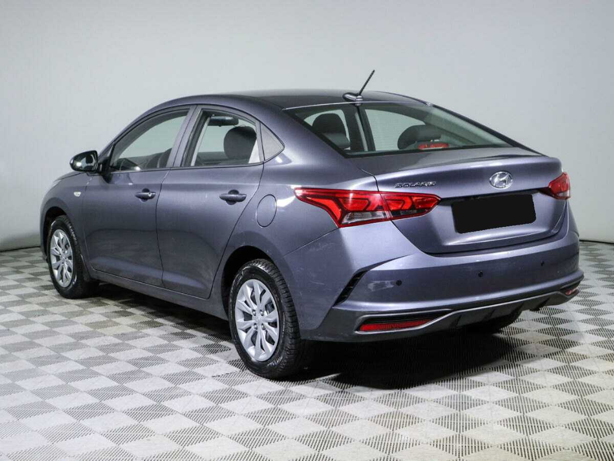 Hyundai Solaris с пробегом — 2021 год. Фото: #5