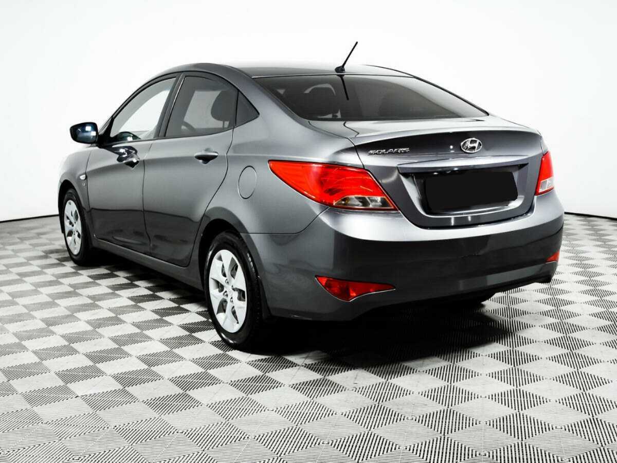 Hyundai Solaris с пробегом — 2016 год. Фото: #6