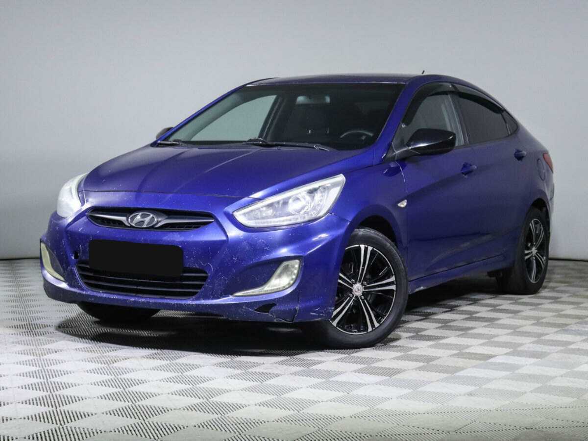 Hyundai Solaris с пробегом — 2013 год. Посмотреть фото
