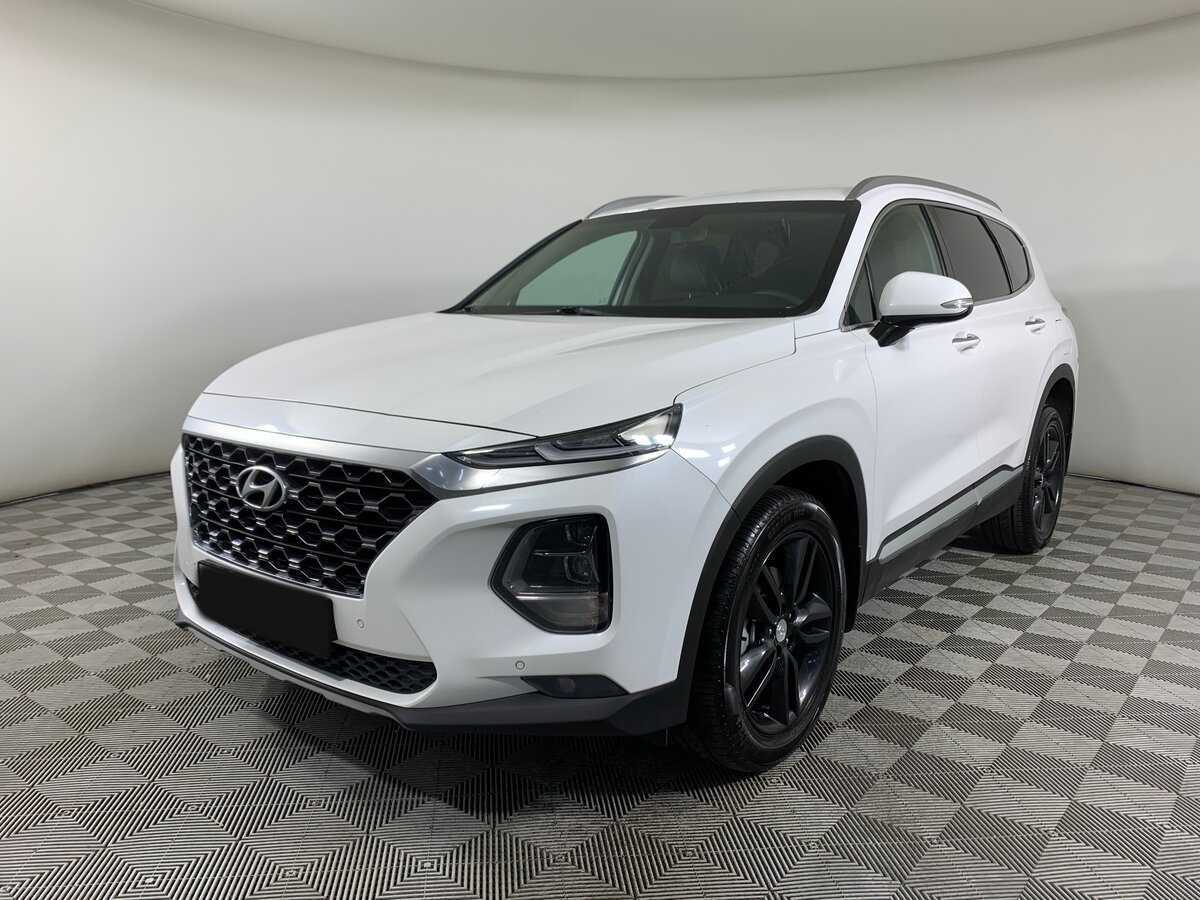 Hyundai Santa Fe с пробегом — 2019 год. Посмотреть фото