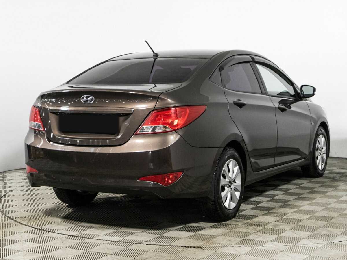Hyundai Solaris с пробегом — 2016 год. Фото: #4