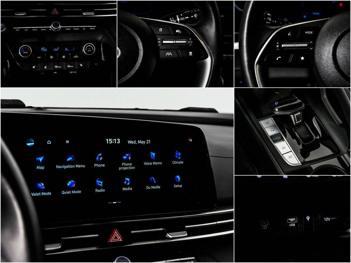 Hyundai Elantra с пробегом — 2023 год. Фото: #14